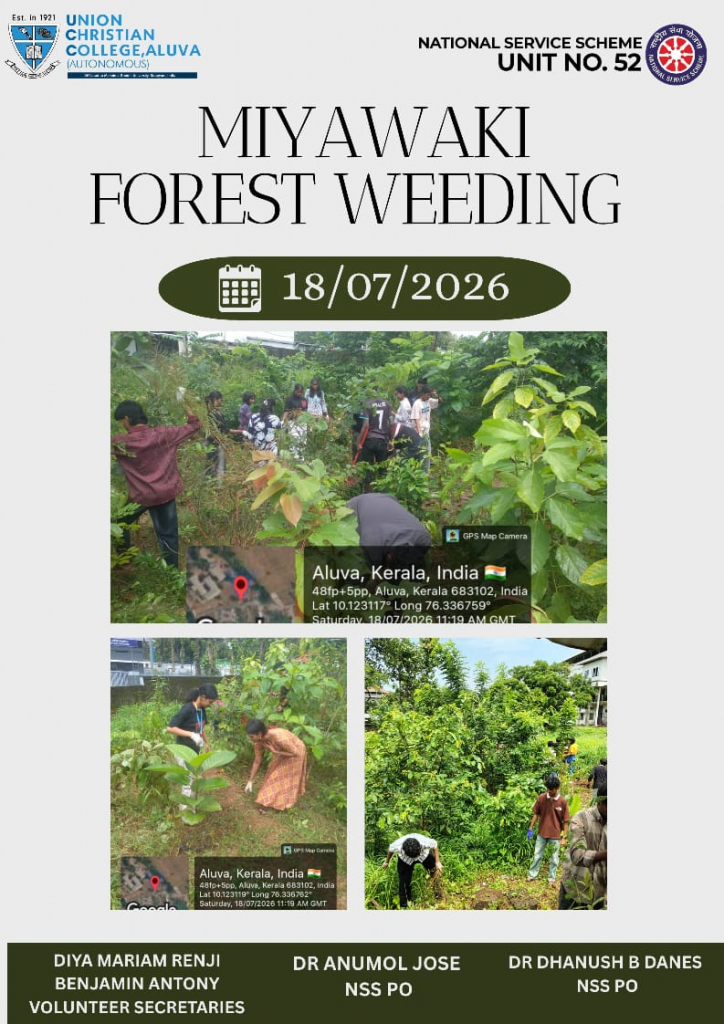 Miyawaki Forest Weeding
