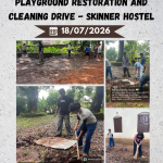 Playground Restoration and Cleaning Drive – Skinner Hostel