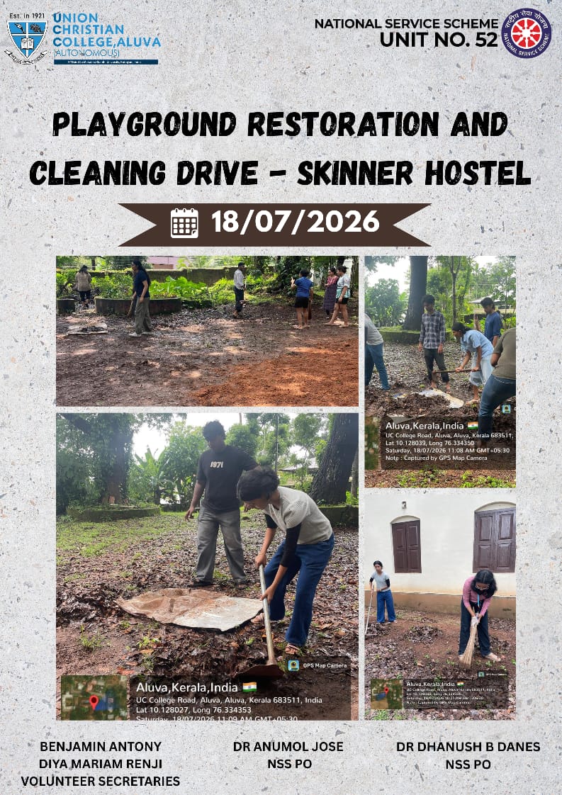 Playground Restoration and Cleaning Drive – Skinner Hostel